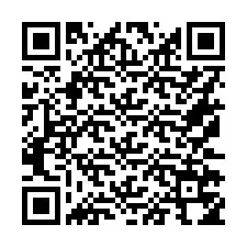 QR код за телефонен номер +16172754473