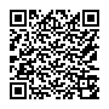 QR-koodi puhelinnumerolle +16173150891