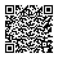 QR код за телефонен номер +16173184012