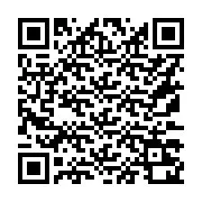 QR-koodi puhelinnumerolle +16173220440