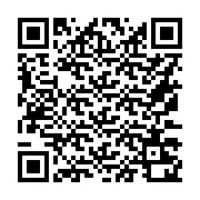 QR-код для номера телефона +16173220553