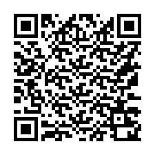 QR код за телефонен номер +16173220554