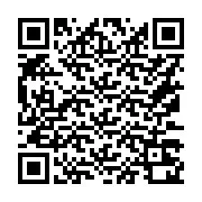 QR-code voor telefoonnummer +16173220859