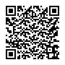 QR Code สำหรับหมายเลขโทรศัพท์ +16173662056