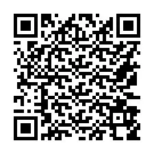 QR kód a telefonszámhoz +16173958797