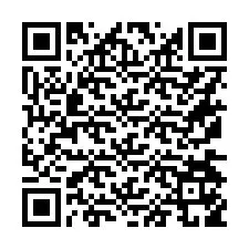 QR Code pour le numéro de téléphone +16174159312