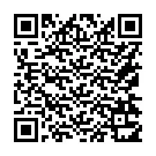 QR-koodi puhelinnumerolle +16174311529