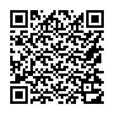 QR Code pour le numéro de téléphone +16174312167