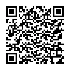 QR kód a telefonszámhoz +16174314844