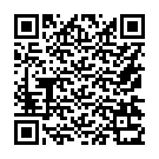 QR-код для номера телефона +16174331517