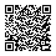 QR Code สำหรับหมายเลขโทรศัพท์ +16174332963