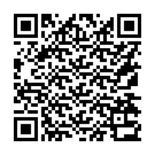 QR Code สำหรับหมายเลขโทรศัพท์ +16174332980