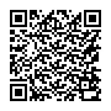 QR-code voor telefoonnummer +16174530452