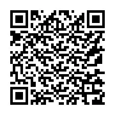 Codice QR per il numero di telefono +16175326100