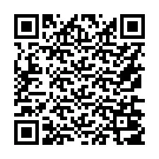 QR kód a telefonszámhoz +16176007143