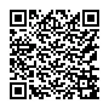 Código QR para número de teléfono +16176581420