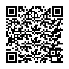 QR kód a telefonszámhoz +16177140978