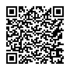 Código QR para número de telefone +16177625957