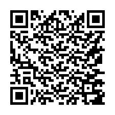 QR-koodi puhelinnumerolle +16177787392