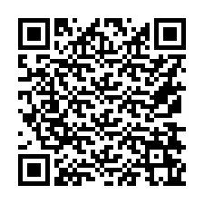 Kode QR untuk nomor Telepon +16178265483