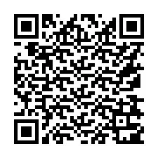 QR Code สำหรับหมายเลขโทรศัพท์ +16178301088