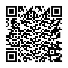 QR-код для номера телефона +16178307612