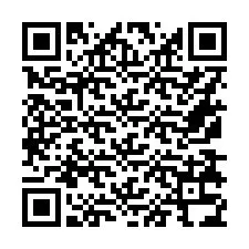 Codice QR per il numero di telefono +16178334887