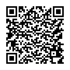 Kode QR untuk nomor Telepon +16178418578