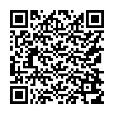 Código QR para número de teléfono +16178616294