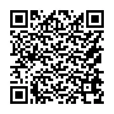 QR-koodi puhelinnumerolle +16178678873