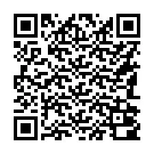 Código QR para número de teléfono +16182000004