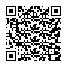 QR-код для номера телефона +16182000008