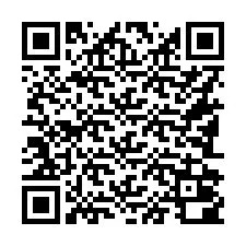 QR-code voor telefoonnummer +16182000038