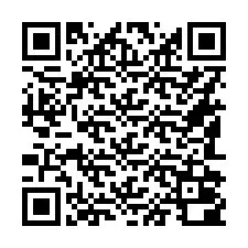 QR-code voor telefoonnummer +16182000043