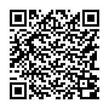 QR-code voor telefoonnummer +16182000054