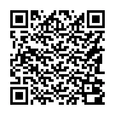 QR-код для номера телефона +16182000059