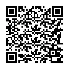 Código QR para número de teléfono +16182000062