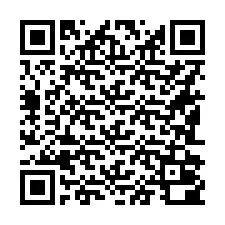 QR kód a telefonszámhoz +16182000072