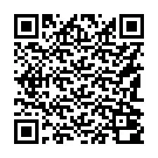 Codice QR per il numero di telefono +16182000250