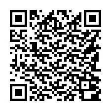 Código QR para número de telefone +16182000264