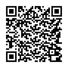 QR код за телефонен номер +16182000286