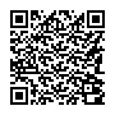 Codice QR per il numero di telefono +16182000306