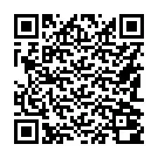 QR-code voor telefoonnummer +16182000317