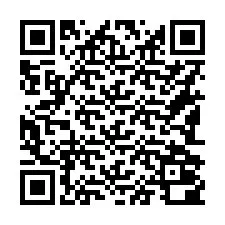 Codice QR per il numero di telefono +16182000321