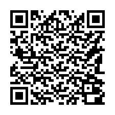 QR-код для номера телефона +16182000341