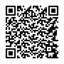 QR kód a telefonszámhoz +16182081083