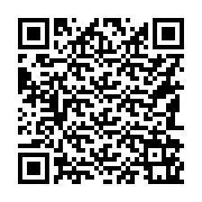 QR Code สำหรับหมายเลขโทรศัพท์ +16182161440