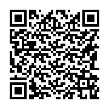QR код за телефонен номер +16182169042