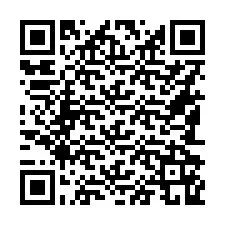 QR-Code für Telefonnummer +16182169283