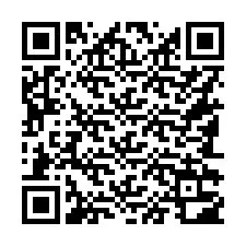 Código QR para número de teléfono +16182302488